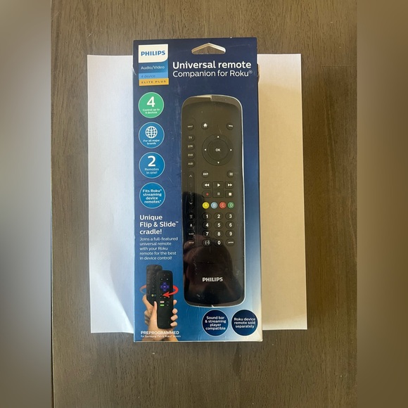 Philips SRP2024R/27 Universal Remote for Roku – Elite Plus | Tested Works - Picture 1 of 6